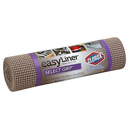 Select Grip Easy Liner Non-Adhesive Shelf Liner White DUCK x 10 ft. 12 in 