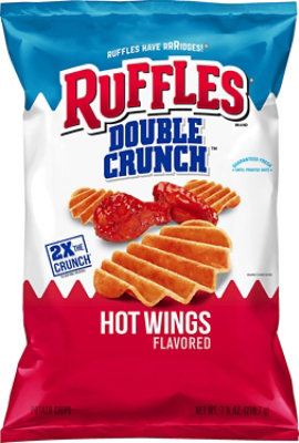 Ruffles Double Crunch Hot Wings - 7.75 Oz - Image 1