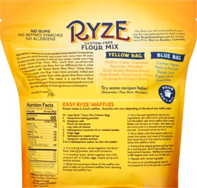 Ryze Flour Mx Gltn Free Ylw Bg - 32 Oz - Image 5
