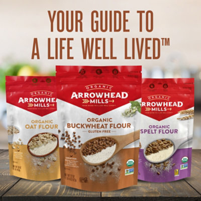 Arrowhead Mills Flour Buckwheat Organic Gluten Free - 22 Oz - Image 5