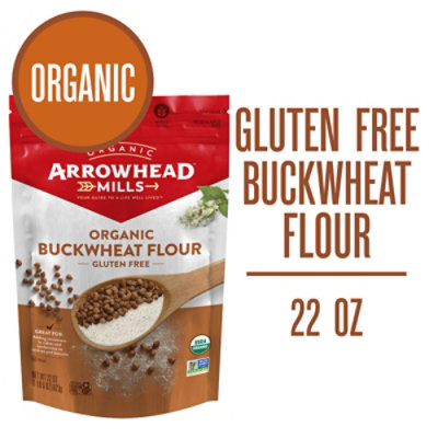 Arrowhead Mills Flour Buckwheat Organic Gluten Free - 22 Oz - Image 2