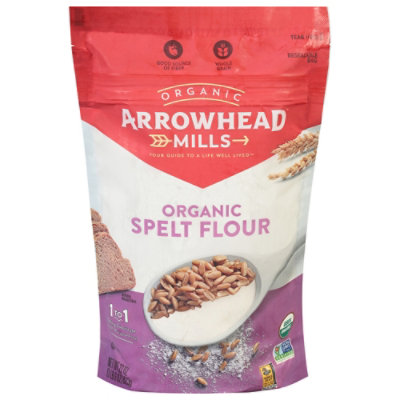 Arrowhead Mills Flour Spelt Organic Gluten Free - 22 Oz - Image 3