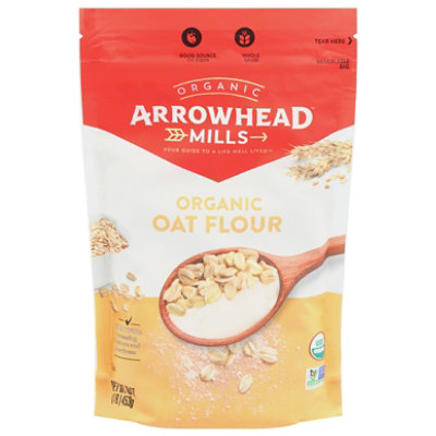 Arrowhead Mills Flour Oat Organic Gluten Free - 16 Oz - Image 3