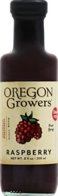 Oregon Growers Raspberry Fruit Syrup - 8.5 Oz - Image 2