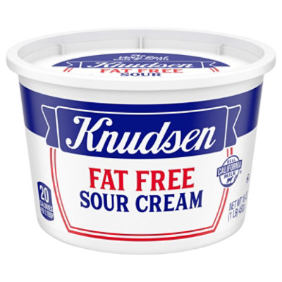 Knudsen Sour Cream Fat Free - 16 Oz - pavilions