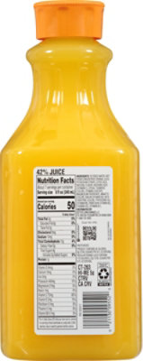 Signature SELECT Orange Juice No Pulp 50% Less Sugar - 52 Fl. Oz. - Image 5