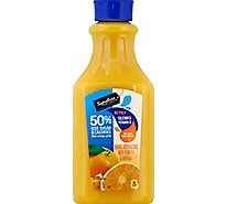 Signature SELECT Orange Juice No Pulp 50% Less Sugar Calcium & Vitamin D - 52 Fl. Oz.
