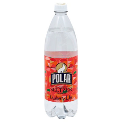 Polar Cranberry Cider Seltzer Water - 33.8 Fl. Oz. - Safeway