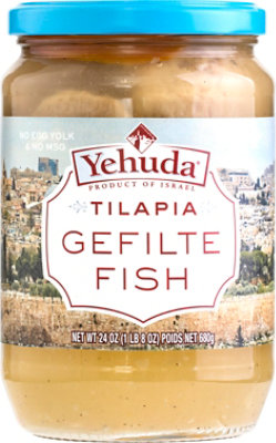 Yehuda Fish Gefilte Tilapia - 24 Oz - Image 1