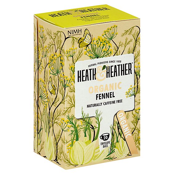 Heath And Tea Fennel Org - 20 Count