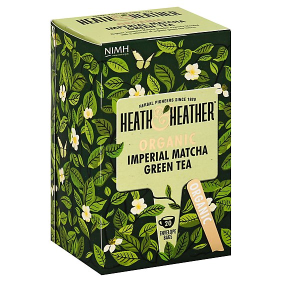 Heath And Tea Green Imperial Org - 20 Count