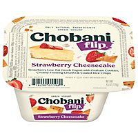 Chobani Flip Low-Fat Greek Yogurt Strawberry Cheesecake - 4.5 Oz - Image 1