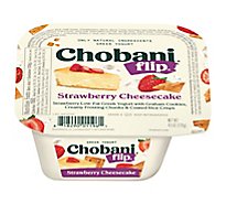 Chobani Flip Yogurt Greek Low Fat Strawberry Cheesecake - 5.3 Oz