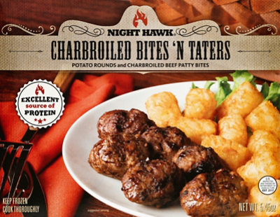 Night Hawk Dinner Charbroiled Bites N Taters - 5.45 Oz - Image 2