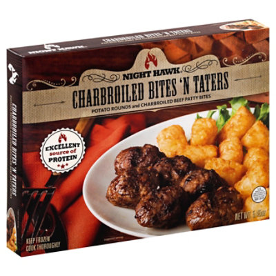 Night Hawk Dinner Charbroiled Bites N Taters - 5.45 Oz - Image 1