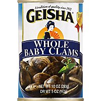 Geisha Clams Baby Whole - 10 Oz - Image 2