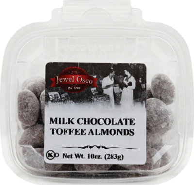Milk Chocolate Toffee Almonds - 10 Oz - Image 2