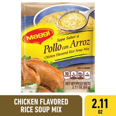 Maggi Chicken Flavored Rice Soup Mix - 2.11 Oz - Image 1