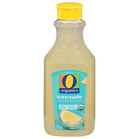 O Organics Organic Lemonade 1.6 Quart - 52 Fl. Oz.