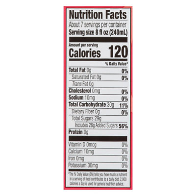 O Organics Lemonade Raspberry - 52 Fl. Oz. - Image 3