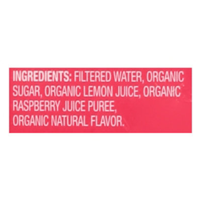 O Organics Lemonade Raspberry - 52 Fl. Oz. - Image 4