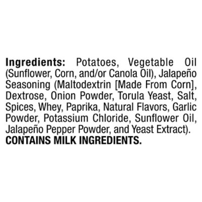 Lays Potato Chips Kettle Cooked Lightly Salted Jalapeno - 8 Oz - Image 4