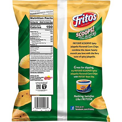 Fritos Scoops! Corn Chips Spicy Jalapeno - 9.25 Oz - Image 6