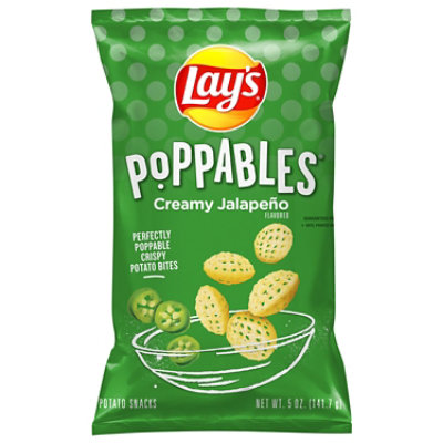 Lays Potato Snacks Poppables Creamy Jalapeno - 5 Oz - randalls