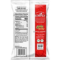 CHEETOS Simply Crunchy Cheese Flavored Snacks White Cheddar - 8.5 Oz - Image 6