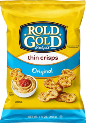 Rold Gold Pretzels Original Thin Crisps Plastic Bag - 8.75 Oz - Pavilions