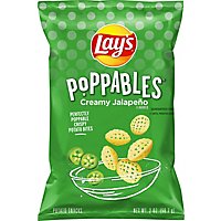 Lays Poppables Potato Snacks Creamy Jalapeno - 2 Oz - Image 2