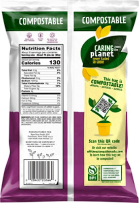 Off The Eaten Path Veggie Crisps Purple Sweet Potato Plastic Bag - 6.25 Oz - Image 5