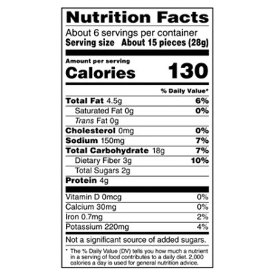 Off The Eaten Path Veggie Crisps Purple Sweet Potato Plastic Bag - 6.25 Oz - Image 3