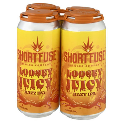 Short Fuse Loosey Juicy Hazy Ipa 4/16c - 4-16 Fl. Oz. - Image 3