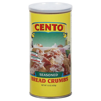 Cento Bread Crumbs Flavored Italian Style - 15 Oz - Image 3