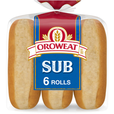 Oroweat Sub Rolls - 15 Oz - Image 1