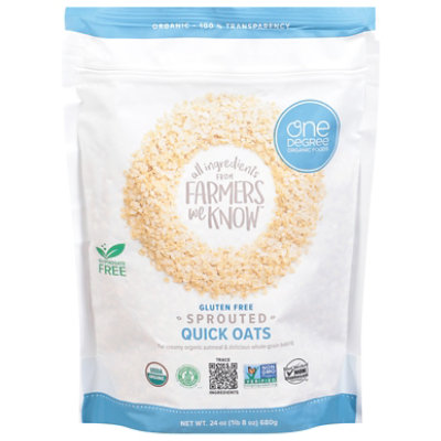 One Degre Oats Quick Sprouted - 24 Oz - Image 3