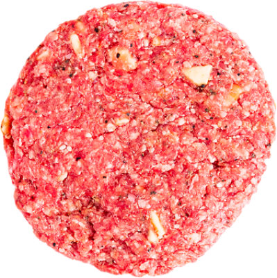 Burger Patty Smoked Gouda - 0.50 LB - Image 1