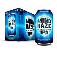 Firestone Walker Mind Haze Hazy Beer IPA Cans - 6-12 Fl. Oz. - Image 1