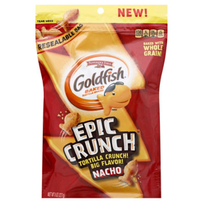 Goldfish Epic Crunch Nacho - 8 Oz - Image 1