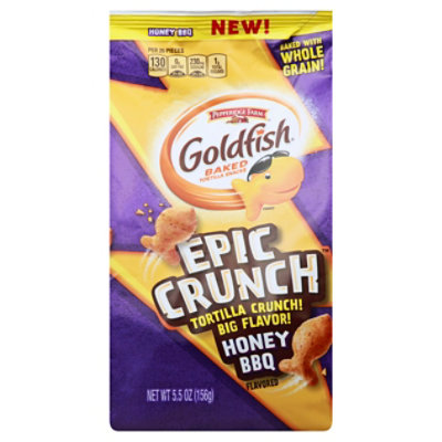 Goldfish Baked Tortilla Snack Epic Crunch Honey Bbq - 5.5 Oz - Image 1