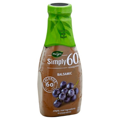 Marzetti Simply 60 Vinaigrette Balsamic Bottle - 12 Fl. Oz.