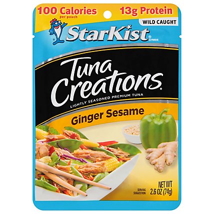 StarKist Tuna Creations Tuna Ginger Sesame - 2.6 Oz - Image 3