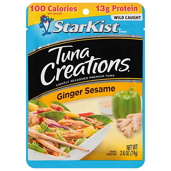 StarKist Tuna Creations Tuna Ginger Sesame - 2.6 Oz