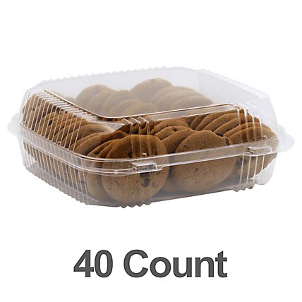 Mini Chocolate Chip Cookies 40ct - Image 1