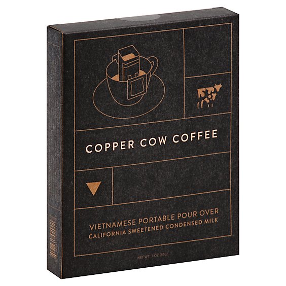 Copper Cow Coffee Coffee Vietnamese Portable Pour Over - 3 Oz