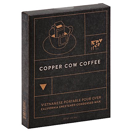 Copper Cow Coffee Coffee Vietnamese Portable Pour Over - 3 Oz - Image 1