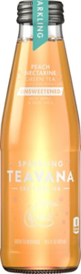 Teavana Beverage Sparkling Teavana Unsweetened Peach Nectarine Green Tea - 14.5 Fl. Oz. - Image 2