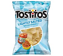 Tostitos Restaurant Style Tortilla Chips Lightly Salted Plastic Bag - 13 Oz