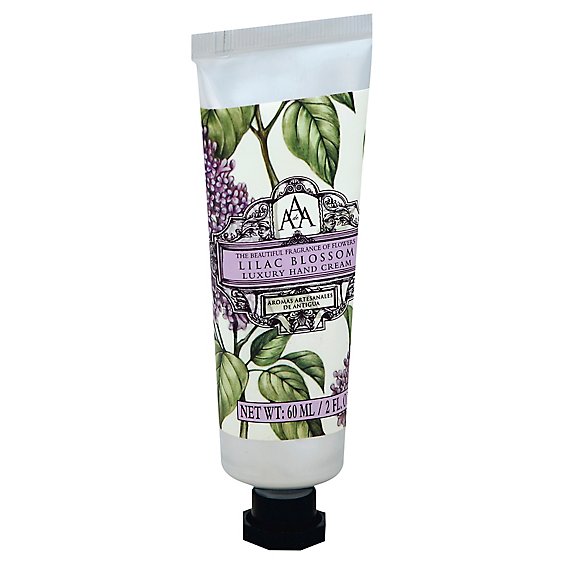 Aromas Artesanales De Antigua Hand Cream Luxury Lilac Blossom - 2 Fl. Oz.